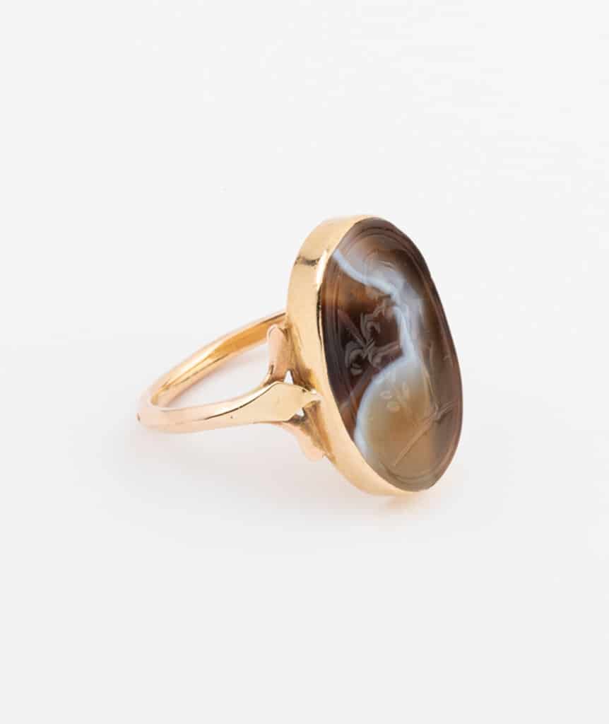 Bague intaille