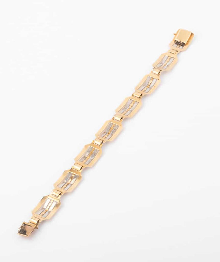 Bracelet ancien or "Ponni" dos