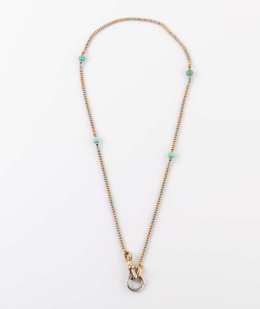 CAILLOU PARIS - Chaîne de montre deux ors