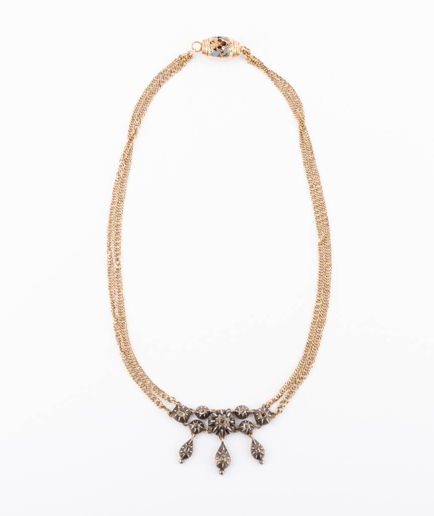 Collier provençal Pansy