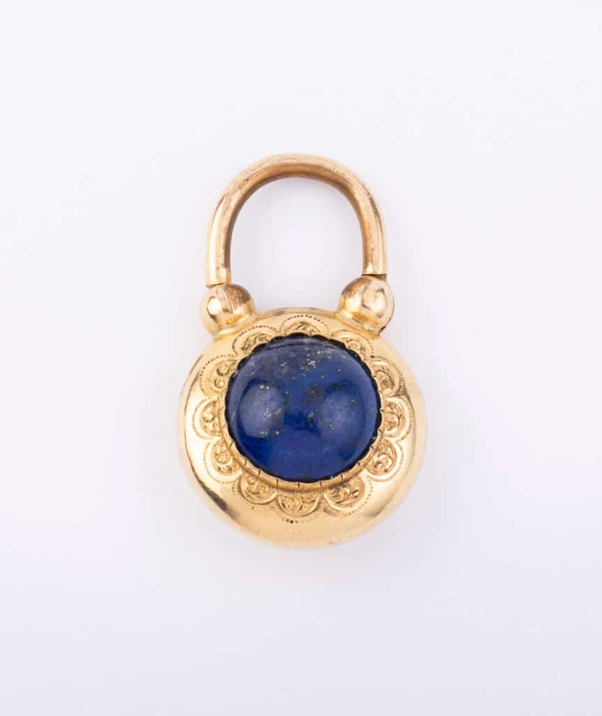 Locket lapis lazuli