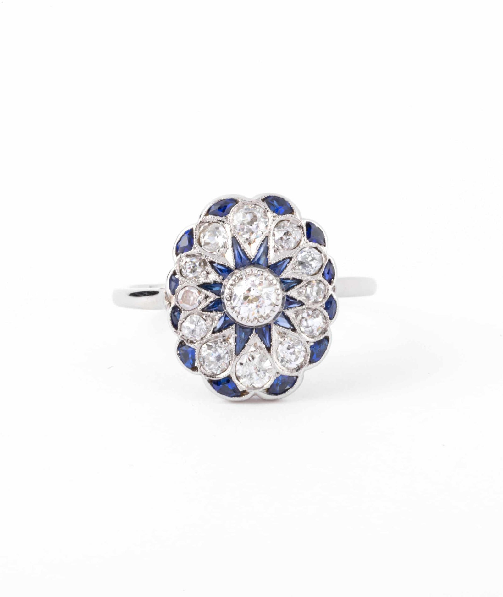 Caillou Paris - Bague ancienne diamant Calliste