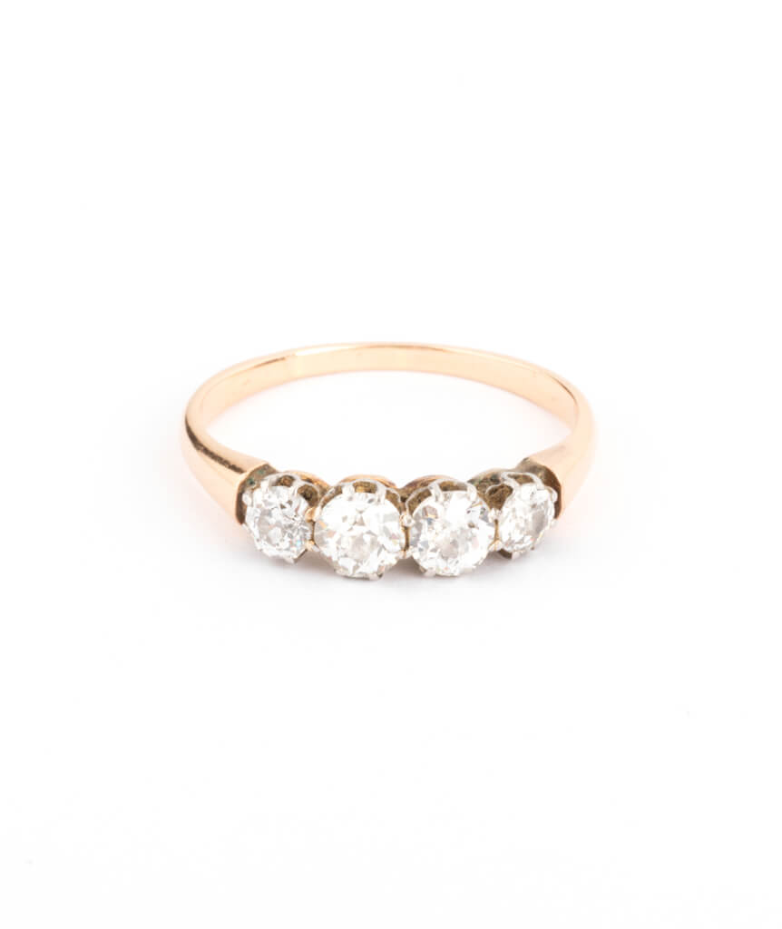 Bague jarretière ancienne Reol