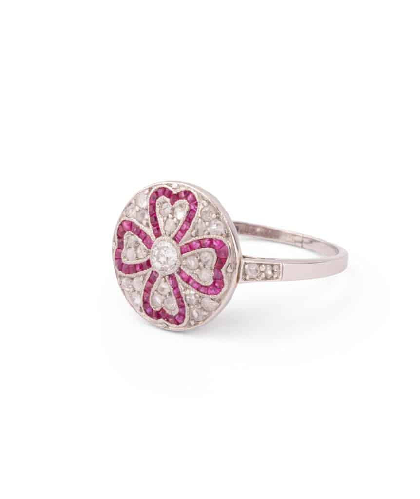 Victorien Opale Émeraude Bague Or Ancien Mariage Fiançailles Victorien Opale Émeraude Bague Or Ancien Mariage Fiançailles