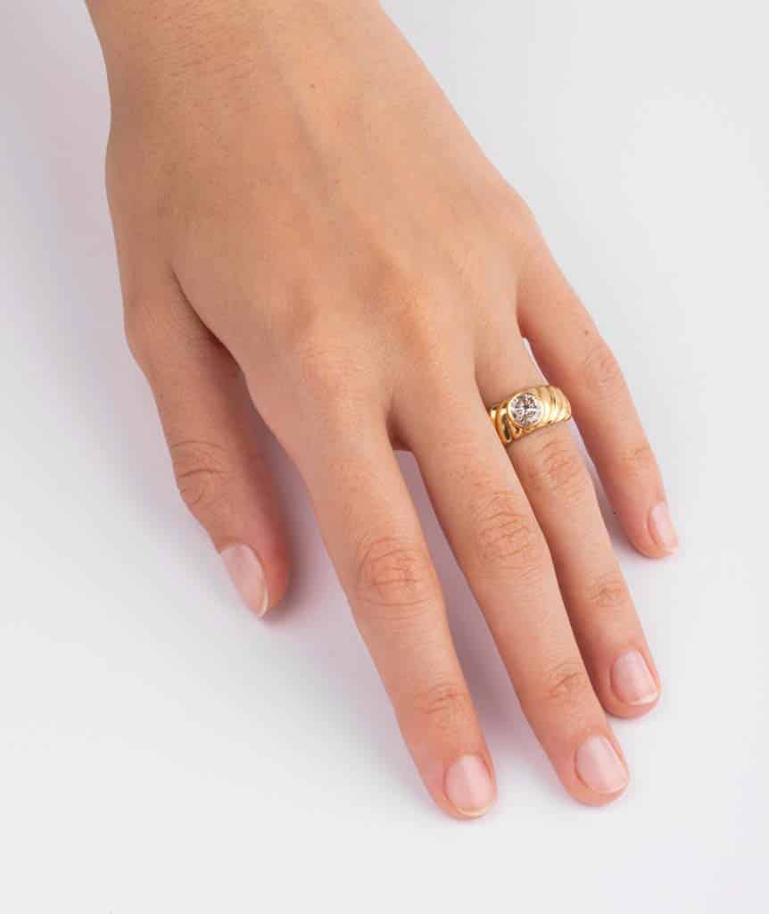 Caillou Paris Bague Vintage Or Germa Porter