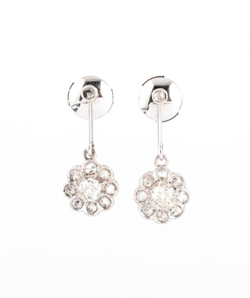 Caillou Paris - Boucles d'oreilles anciennes Mitalia