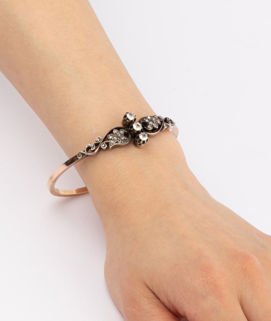 Caillou Paris Bracelet Napoleon Iii Or Rose %22bahy Porter