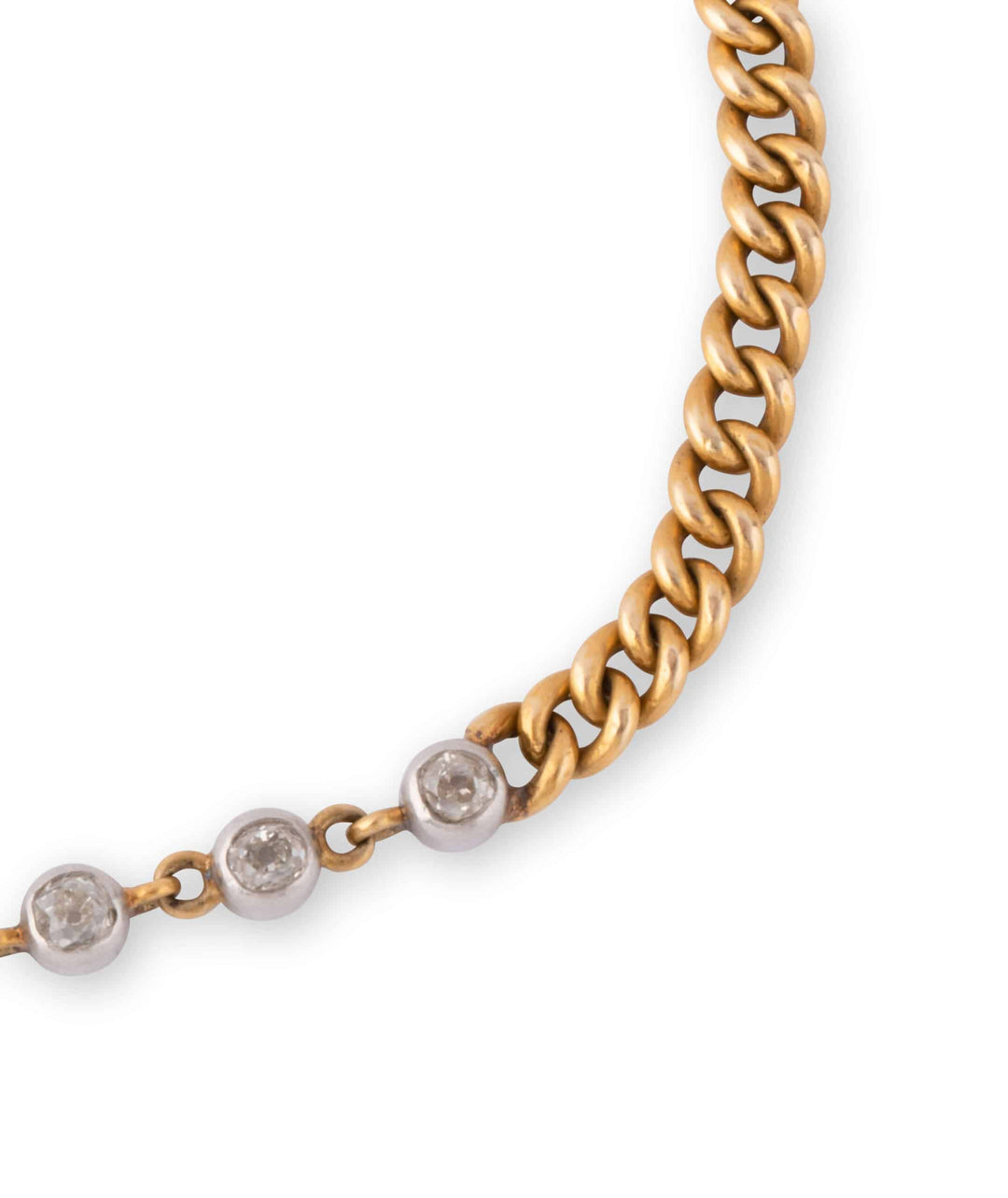 Caillou Paris Bracelet Ancien Diamant Josie Detail 3