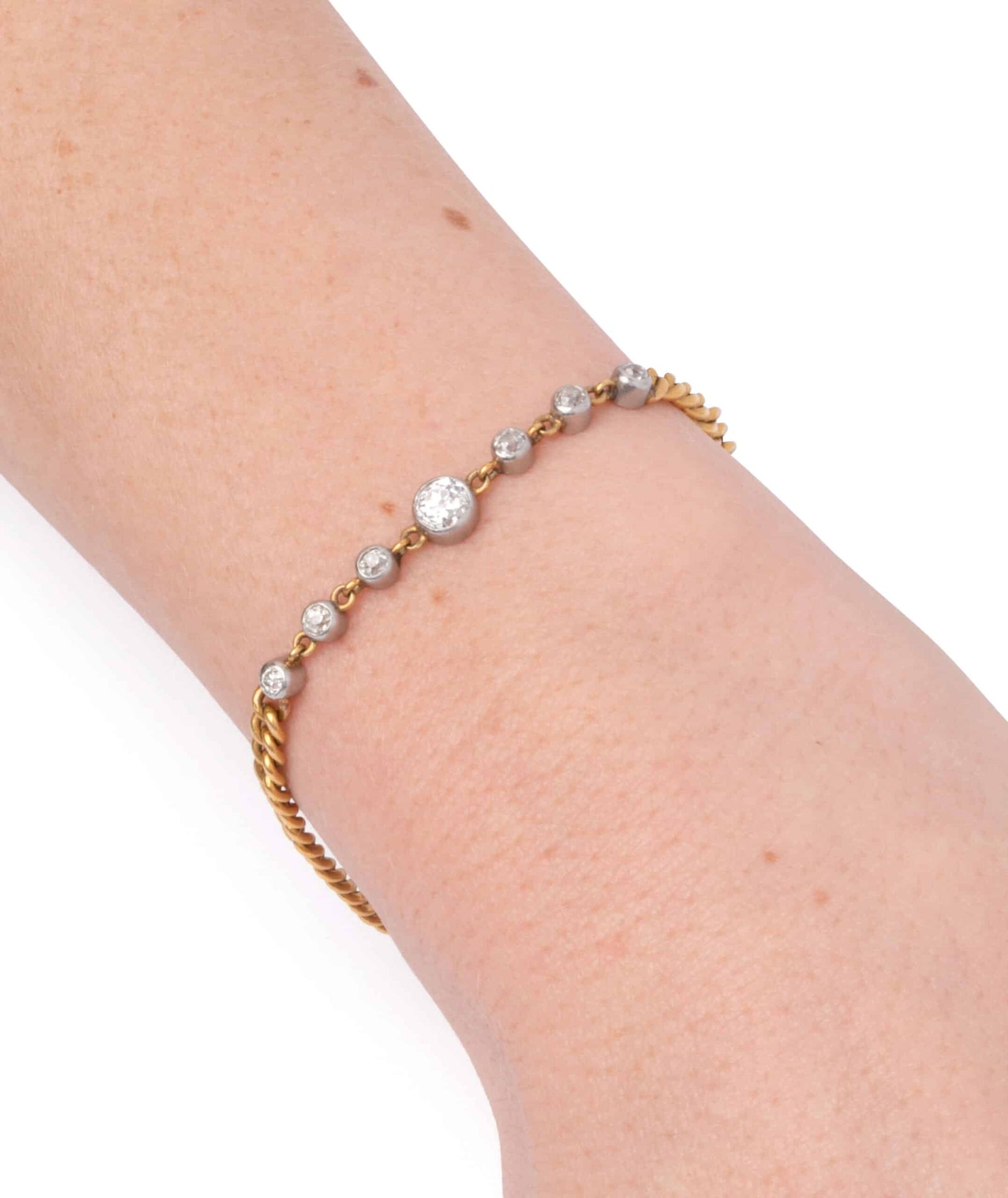 Caillou Paris Bracelet Ancien Diamant Josie Porter