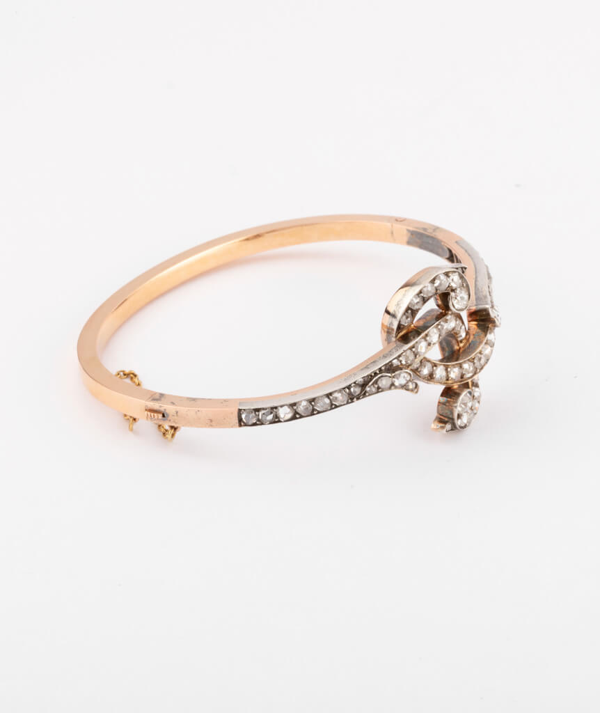 Caillou Paris - Bracelet ancien diamant Leonti droite