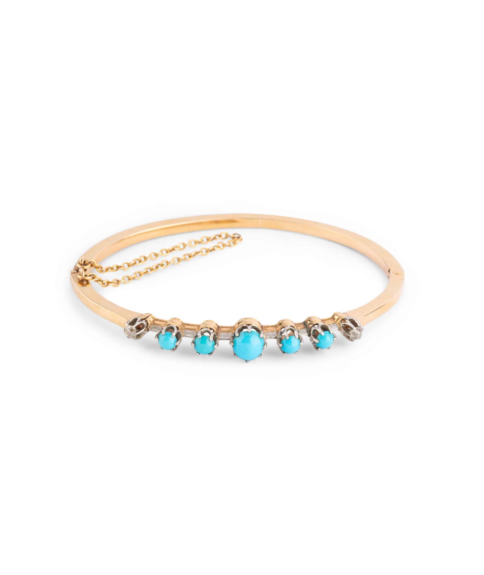 Caillou Paris Bracelet Ancien Turquoises Fania