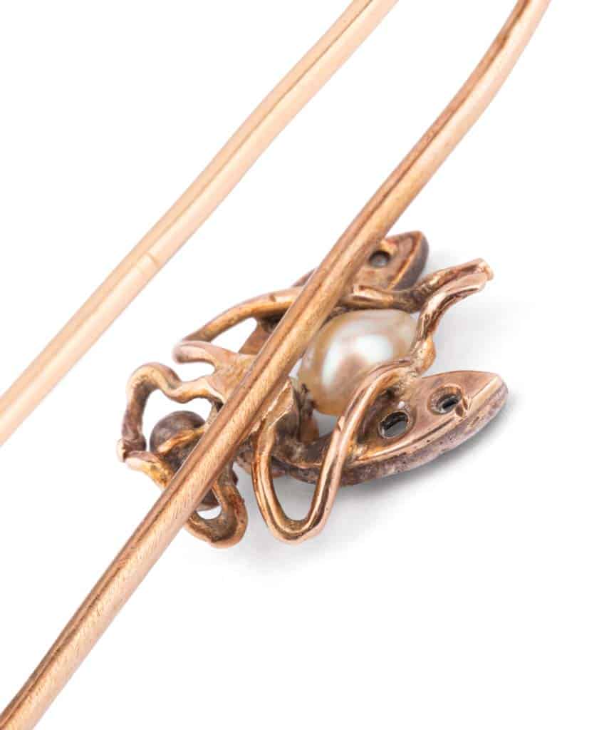 Broche Or Insecte Broche ancienne insecte