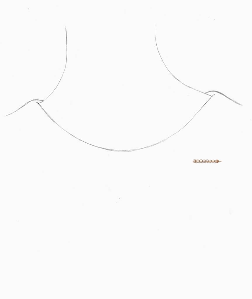 Caillou Paris - Broche barrette ancienne Sidor porter