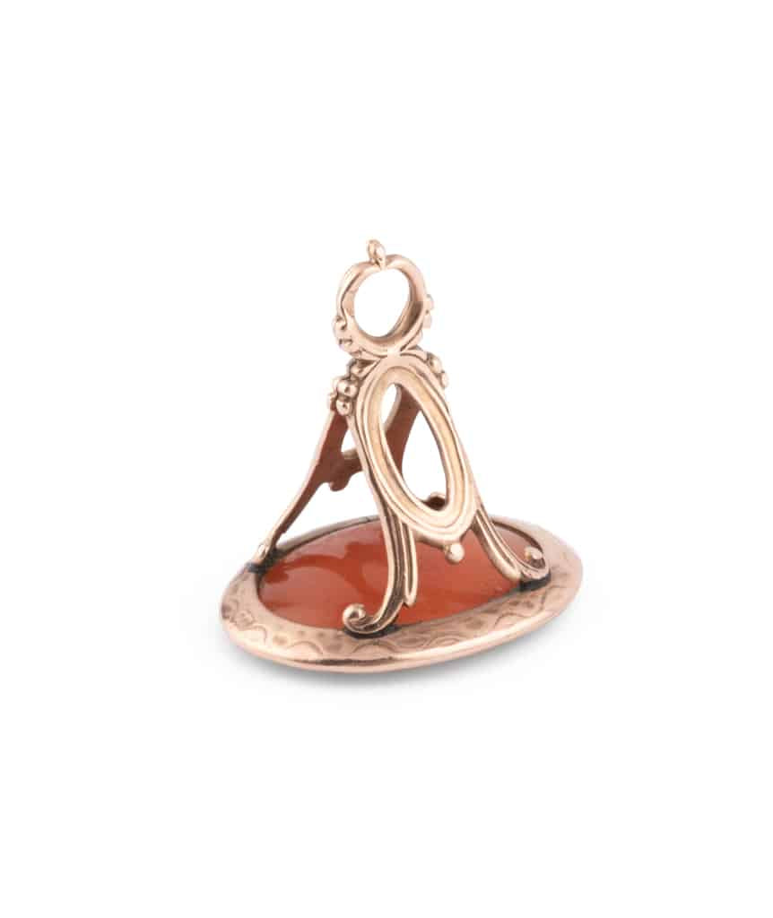 Caillou Paris Cachet Ancien Cornaline Hylda