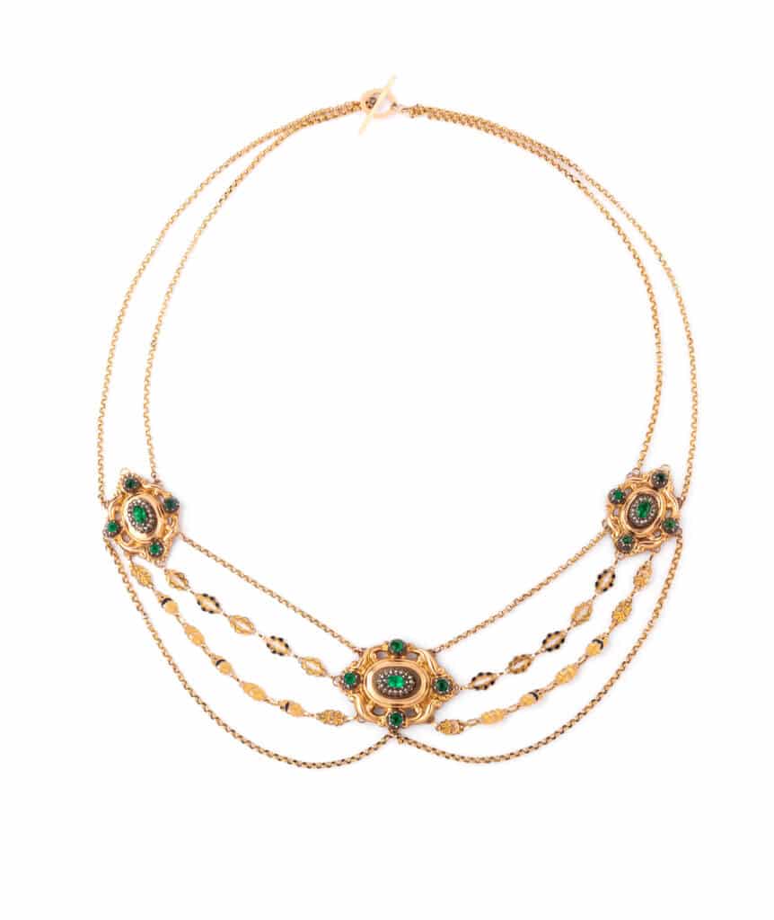 Caillou Paris - Collier d'esclavage ancien Rukma