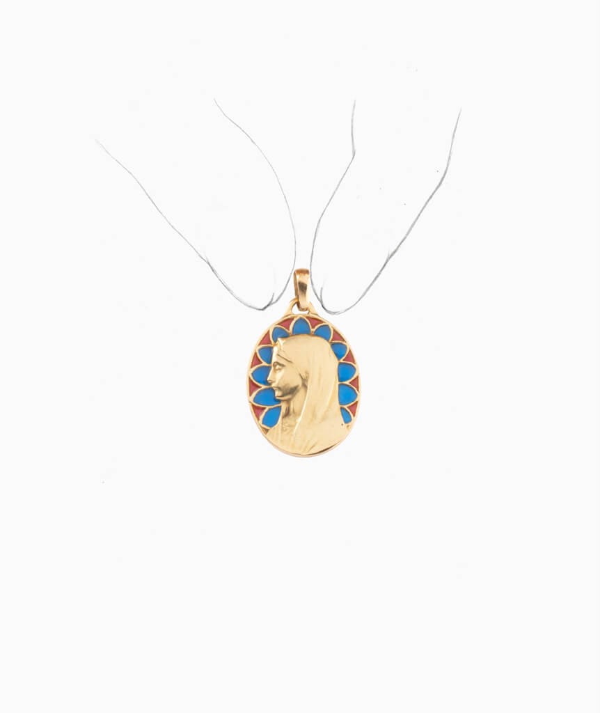 Caillou Paris - Medaille Art nouveau Mata porter