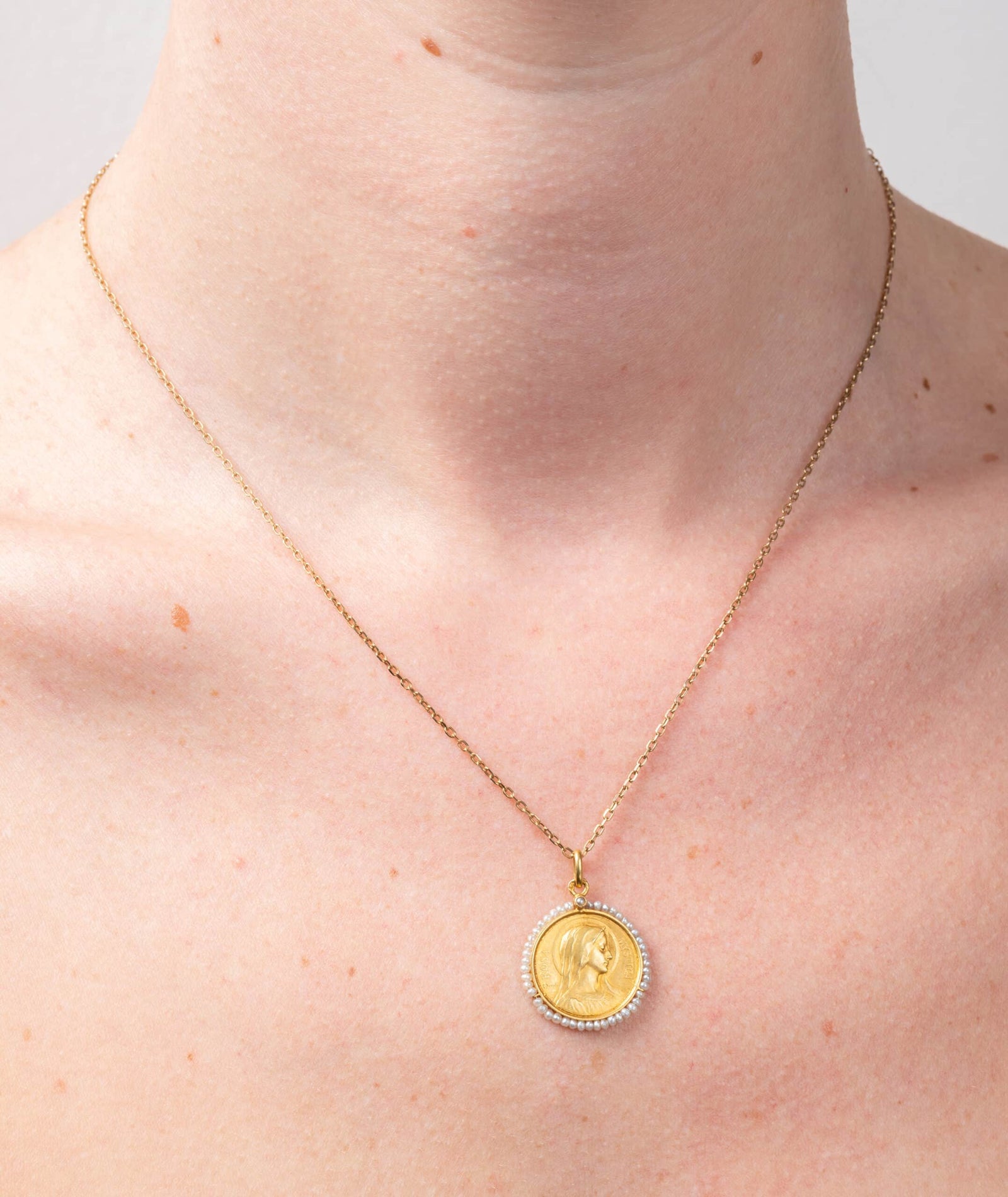 Caillou Paris Medaille Ancienne Liesa Porter