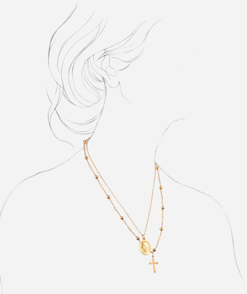 Collier Marie porter